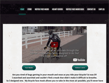 Tablet Screenshot of bicyclefacemasks.com